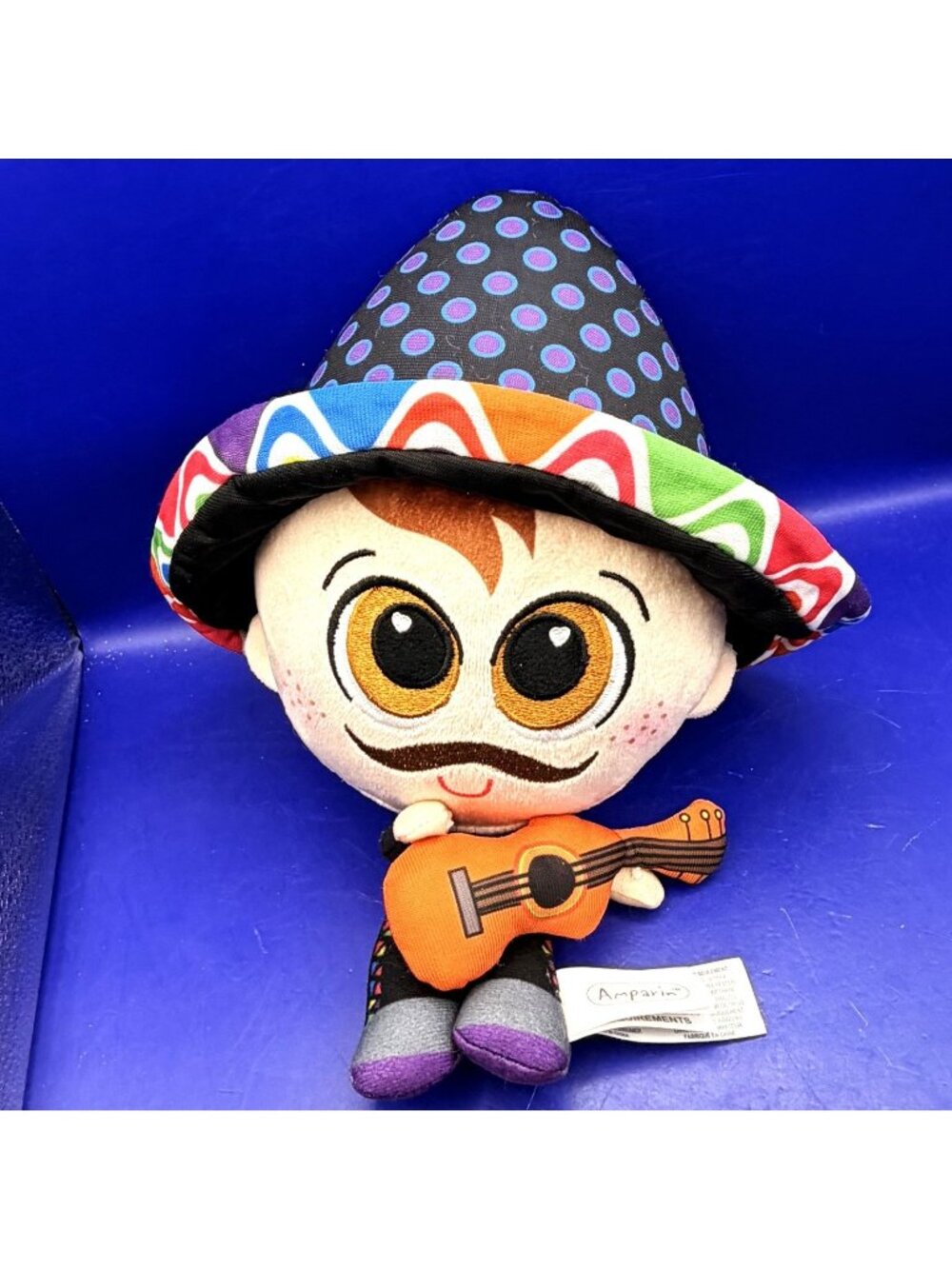 Fiesta Amparin Mariachi Plush 10" Stuffed Boy Mexican Guitar Sombrero Hat 2021